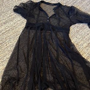 Sheer Free People Dress